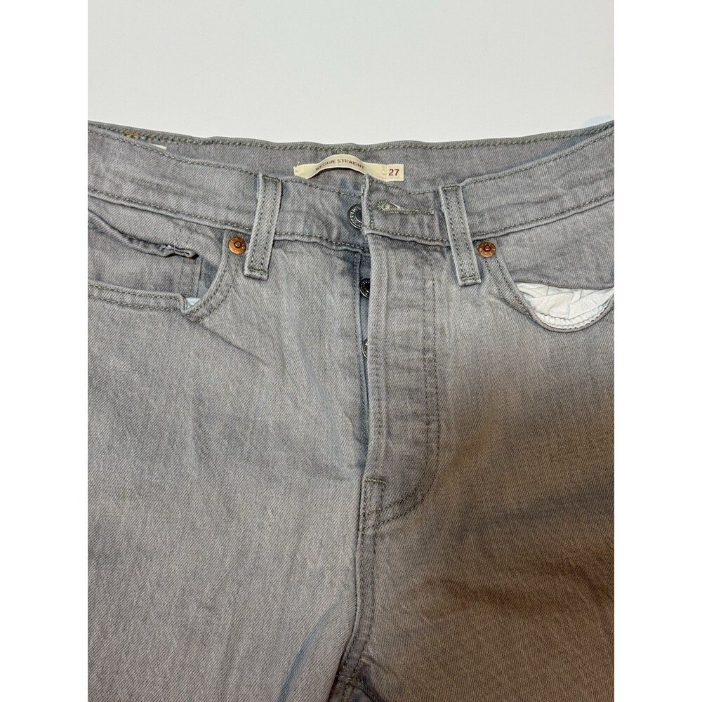 Levi’s Wedgie Straight Grey Pants Women's size 27